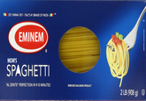 ™ EST PARMA 1877-ITALY'S #1 BRAND OF PASTA TM EMINEM MOM'S SPAGHETTI "AL DENTE" PERFECTION IN 9-10 MINUTES ENRICHED MACARONI PRODUCT 2 LB (908 g) ⓤ