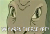 WHY AREN'T DEAD YET?