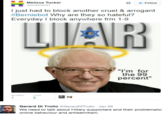 "Source.":https://twitter.com/GerardDiTrolio/status/693167535890534400

"Source Archive.":https://archive.is/jLGBM

"She didn't notice the Star of David.":https://archive.is/p1EFW