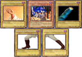 RIGHTARM OF THE FORBIDDEN ONE EEXODIA THE FORBIDDEN ONELEFT ARM OF THE FORBIDEN ONE SPELICASTER] SPELLCASTER/EIECTI SPELLCASTER Arm of the Ferbdden One and yeur hand you wan the Duel ATK/ 200 DEFI 300 ATK/1000 DEF/1000 ATK/ 200 DEF/ 300 RIGHT LEG OF THE FORBIDDEN ONE LEFT LEG OF THE FORBIDDEN ONE SPELLCASTER SPELLCASTER ATK/ 200 DEF/ 300 ATK/ 200 DEF/ 300