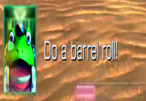 Do a barrel roll