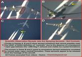 Scientific Observation Reveals Jets Are Spraying Aerosols - Not Contrails Circles in frames A, B and D show aerosol emissions that cannot possibly meet vapor gap between the 1,800 Deg F. exhaust and visible ice crystal formations. The arrows in frame B and C point to anomalous aerosol emissions unrelated from the fuselage of the aircraft. All Frames excerpted from videos - Hsaive - Chemtrailsplanet.net 1 the USAF of NASA definition of "contrails" due to the absence of a transparent 2 to normal water vapor contrail formation. These aerosols appear to be released