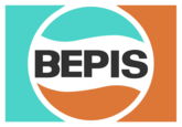 BEPIS text font logo