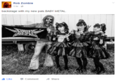 Bonus, Rob Zombie responding to hate comments:

<img src="http://67.media.tumblr.com/14133d4fc220e2af39e8479250f6abec/tumblr_o6xbijreYM1vtvx8do1_500.png">