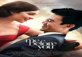 Me Before You Poster "source":https://twitter.com/starringjohncho