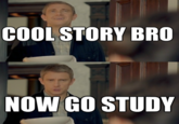Martin Freeman Thinks It's a Cool Story "source":http://youreallyshouldbestudying.tumblr.com/post/36115171897/credit-dedoosingtumblrcom
"credit":http://dedoosing.tumblr.com