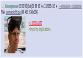 >implying implications found little gem a while ago
no clue which board, probably /v/