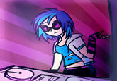 Saddle Row and Rec - Vinyl Scratch (Humanization) by KateDoof Deviantart – <a href="http://katedoof.deviantart.com/art/Saddle-Row-and-Rec-Vinyl-Scratch-Humanization-610358454">KateDoof</a>
