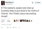 "source":https://twitter.com/TheRickWilson/status/743289565172097024