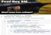 Psst... Hey Kid! "source":https://www.reddit.com/r/Mr_Trump/comments/4k5sns/pssst_hey_kid/
