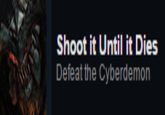Shoot it Until it Dies Defeat the Cyberdemon