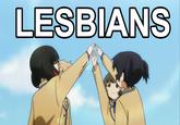 Lesbians! From the "Black Rock Shooter TV anime":http://myanimelist.net/anime/11285/Black%E2%98%85Rock_Shooter_TV