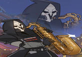 DeviantArt - "SplashBrush":http://splashbrush.deviantart.com/art/Overwatch-Reaper-622239815