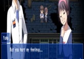 Why would you say that to me, Onii-chan?
You're...you're a meanie face!!   <:'V''
