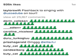 Snake Emoji Spam "source":https://www.instagram.com/taylorswift/?hl=en