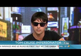 TOM CRUISE IMPERSONATOR 7:46 INNINGS AND 65 RUNS IN FIRST TEST AT THE GABBA MEL 19