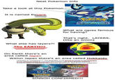 Neat Pokemon Info Take a look at this Pokemon. It is named Kyogre ARHH SAPPHIRE What are ogres famous for having? That's right. LAYERS. (like an onion) What else has layers?! The EARTH!!! Crust Mantle Outer Core On Earth there's an area called Japan Within Japan there's an area called Hokkaido translates to "mysterous"η. The geography of the Sin ohiatnse on these ongy of the Japanese island of Hokkaldo and southern part of the Russian island of Kunashir, which is claimed by the Japanese government. Part of Sakhalin (Japanese PEARL SINNOH CONFIRMED!!!