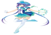Official art. Released in 2012 in V3 engine, by YAMAHA and i-style project. Sister of Merli.