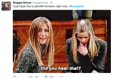 Maggie Moran @magEmoran-2h I just hope this is Jennifer Anniston right now. #Brangelina GIF 345592