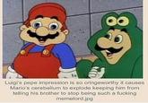 CO Luigi's pepe impression is so cringeworthy it causes Mario's cerebellum to explode keeping him from telling his brother to stop being such a f------ memelord.jpg
