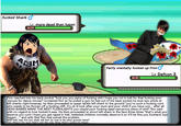 f----- Shark Lv more dead than tupac Fairly mentally f----- up Finn Lv Defcon 3 Finn reached into his back pocket "f--- you you peice of f------ s--- l hope you rot in hell for that f------ poor excuse for dance moves!" screamed finn as he pulled a gun he had out of his back pocket he took two shots at left sharks right kneecap, he then proceeded to spear tackle left shark to the ground "you're such a f------ c--- who needs to be thrown off a f------ cliff, it's ok ill look after your mum and your child if you have one... after al DEAD BABIES MAKE THE BEST FLESHLIGHTS you stupid poor f------ dead cancerous p------------!" finn said with no regard to how f----- it was. He then proceeded to shoot left shark in the face three times "that's what yoru deserve you c--- i hope you get r---- in hell, melested children normally deserve it so it'll be fine you f-------, bye f-----...." and with that finn had solved the problem Well that was fun but what will finn do now is his mind gonnan blow?