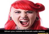 When You Violate a Liberal's Safe Space When you violate a liberals safe space ifunny.ce