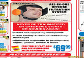 The New Invention! 14. ALL-IN-ONE OFFENSE FILTRATION SYSTEM SAFESPACED ION Sh DSC #65 g99 ROMO 50* yer Only You're special! All feelings are valid! NEVER BE TRAUMATIZED BY OFFENSIVE SIGHTS OR SOUNDS AGAIN! TE OF AIR E PROMO Filters out opposing viewpoints Plays steady stream of reassuring Dryer Only in-Store messages Minimizes exposure to problematic signs, graffiti, books & more FREE TUB OF PLAY-DOH a AND AFFIRMING HUG WITH PURCHASE! DE 30* 293140 S ACCESSORIES