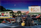 The guys decide to have a movie night at the local Drive-In...