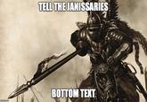 TELL THE JANISSARIES BOTTOM TEXT