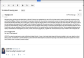 9 More 2 You f----- with the wrong person Inbox x 5:12 PM (2 minutes ago) 1337god@c---.email tome ▼ What the f--- did you just f------ type about Martin Shkreli, you little bitch? I'Il have you know I graduated top of my class at MIT, and l've been involved in numerous secret raids with Anonymous, and I have over 300 confirmed DDoSes. I am trained in online trolling and I'm the top hacker in the entire world. You are nothing to me but just another virus host. I will wipe you the f--- out with precision the likes of which has never been seen before on the Internet, mark my f------ words. You think you can get away with typing that s--- to me over the Internet? Think again, f-----. As we chat over IRC I am tracing your IP with my damn bare hands so you better prepare for the storm, maggot. The storm that wipes out the pathetic little thing you call your computer. You're f------ dead, kid. I can be anywhere, anytime, and I can hack into your files in over seven hundred ways, and that's just with my bare hands. Not only am I extensively trained in hacking, but I have access to the entire arsenal of every piece of malware ever created and I will use t to its full extent to wipe your miserable ass off the face of the world wide web, you little s---. If only you could have known what unholy retribution your little "clever" comment was about to bring down upon you, maybe you would have held your f------ fingers. But you couldn't, you didn't, and now you're paying the price, you goddamn idiot. I will s--- code all over you and you will drown in it. You're f------ dead, bitch Email: 1337god@c---.email Web: https://1337god.keybase.pub/ NOTICE: This e-mail and any attachments may contain confidential and privileged information. If you are not the intended recipient, please notify the sender immediately by return e-mail, delete this e-mail and destroy any copies. Any dissemination or use of this information by a person other than the intended recipient is unauthorized and may be illegal. Unless otherwise stated, opinions expressed in this e-mail are those of the author and are not endorsed by the author's employer. Lauren Duca @laurenduca 2m At least he's putting his education to use? 43 다20 78