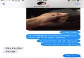 ..coo T-Mobile令 7:02 PM 27% I-, Jonathan型 Like this And fling it forward hard asf It can't be at an angle Your wrist is turning and all the way down PH F--- F--- What?