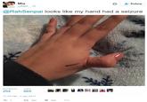 Mia @Meli-一10 Follow @RahSenpai looks like my hand had a seizure RETWEETS LIKES 11:19 PM -5 Jan 2017 わ7 254 ,665
