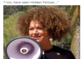 too, have seen Hidden Fences..."