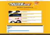 FrogTron Wins crunchyroll Home Categories 2016 BEST COUPLE Love knows no bounds. Who was your favorite anime couple? The results are in! Check out the winner below SATORU& KAYOIERASED Studio: A-1 Pictures Director: Tomohiko Itou WATCH NOW SHOW YOUR SUPPORT KATSUHIRA&SONOZAKIIKIZNAIVER Studio: Trigger | Director: Hiroshi Kobayashi WATCH NOW SHOW VOUR SUPPORT t LULUCO& NOVA |SPACE PATROL LULUCO Studio: Trigger |Director: Hiroyuki Imaishi WATCH NOW ㄟ- SHOW YOUR SUPPORT Sue & JonTron Game Grumps Independent Director: Jon Jafari WATCH NOW SHOW YOUR SUPPORT For more details on the results check out our forum post! Who is your choice for Best Couple? Saturo & Ka 19377 14% Katsuhira &Sonozaki 11133 8% Luluco &Nova 7347 5% Sue & Jon Tron 99194 69% Other (show) 6082 4% PRODUCT COMPANY crunchyroll Shows Privacy Policy