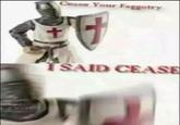 Cease Your Faggotry SAID CEASE