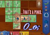 Unfortunate City Design While playing Carcassonne on my iPad, I closed a city and <i>immediately</i> noticed that its shape was rather... odd. And by "odd", I mean unfortunate. And by "unfortunate", I mean phallic. And by "phallic"... do I <I>really</I> have to say it?!?
I used PicsArt for this image. I <b>was</b> going to use Cheezburger, but it was... uncooperative. (Say, is there any way I can delete images I've uploaded to the builder?)