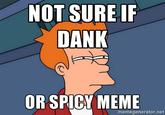 NOT SURE IF DANK OR SPICY MEME memegenerator.net