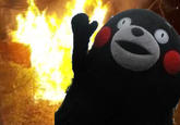 Kumamon shows up at the Wyatt compound as Randy Orton burns down the shed built over Sister Abigail's final resting place