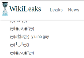WikiLeaks Leaks News