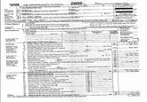 U.S. Individual Income Tax Return our first name and inital ajoint return, spouse's first name and intial OME No. 1545-0074 μα tho yea, Jan. Dec. 33, 200S, orolher tax year Doginning , 2Do5, endng Your social spcurly numbsh structions | ! DONATO 듣! 16 Spouse's soalal 8ecurity number Us the IRS MELANIuA You must enter HHome address (number and stireet). lf you have aP0. box, see page 16. ▲ your SSN(s) above-A Checking sbax below not change you tax or relind, City, town pDal office, etato, and ZP eada. I' you have a foreign ad dross, see Page 16 or type Presidential ORK N 10022 mpaign、 Check hereifyou or you spouse iffing jointly, want $3 to go to this fund (see page 16) b KLYou Spouse Head of household (with qualilying parson). it the quality img Filling Status2Marrie g only one had income) person is a ohild bul not your dependent, enter this child's name here. Qualiiving widower) with dependent child (see page 1 Married fiing jolnty (even il only one had income) 3 □ 」Married tiling separately. Enter spouse's SSN above and full name nere 6a | X | Your** t. It someone can claim you as dependent, doカat cncck box 6a Boxes chockad an oa And db Exemptions No.ol childten 3) Dopendent's eevrity number you due lo divorco (aoe paga 20) If more han four depsndents d Total number of exemplions claimed 7 Wages, salaries, tips, etc. Attach Form(s) 2 8a Taxable interest. Attach Schedule B it required Income W-2 here. Alsob Tax-exempt interest Do not includc on ine Ba Ba Ordinary dividends. Atach Scheduie B If required.. b Qualified dividends (sea page 23) 10 Taxable reftunds,rds, or ofisets of state and lacal income taes2 11 Alimany received 12 Business income or (loss), Artach Schedule Cor C-EZ 13 Capital gain or (loss). Attaah Schedute D It roquired. It not required, check here 14 Other gains or (losses). Attach Form 4797 15a IRA distributjons b Taxable amount (see page 25) b Taxable amout (see page 25) 16 Enclose, but do181 not altach, any payment. Also,1 please use Pensions and annuitiss Rontal real estate, royalties, partnerships, S corporations, trusts, etc. Attach Schedule E 18 Farm income or (oss), Attach Schedule F 19 20a 21 Unsmployment compensation Soclal security benelits Other income. List type and amount (see pape 29) b Taxable amount (see page 27) 20 22 Addheamounis in the far right column for lines 7 throusn 21. Ihs is your total incom 23 Educator expenses (see page 29 24 o布caps. Attach Form 2105 012105-EZ 26 Health savings account deduction. Atach Form 89 26 Moving expenses. Altach Form 3903 27 One-half of selt-ernplayment tax. Attach Schedute se 2e self-employed SEP, SIMPLE, and qualiled plans 29 Sell-emptoyed health insuranoa daduplion (eea page 30) 30 Penalty on parly wilthdrawal of savings 31a Alimony paid b Recipient's SSN 32 IRA deduetion (eee page31) 33 Student loan interest deduction (ses page 33) Ceriain busunezso rcevs, perlorilnz risis, and foo-o overiment 2 ncome 26 34 Tun and fees deduction (see page 34) 35 Oomesic productlon activities deduction. Attach Form 8803 36 Add lines 23 through 31a and 32 through 35 37 Subtract ine 36 from line 22.This is vour adiveled sross income LHA For DIsclosure, Privaoy Act, and Paperwork Roduetion Act Nolice, ses page 78. om 1040 12005)