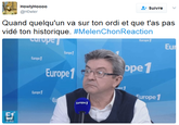 HowlyHoo0o @HOwler Suivrev Quand quelqu'un va sur ton ordi et que t'as pas vide ton historique. #MelenchonReaction Europe1 Eur urope Europe1 Europe1 ope 1 Europe1 Europe Eu GIF