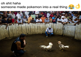 oh s--- haha someone made pokemon into a real thing
