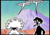 KNOCK KNOCK F--- YOU