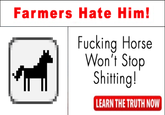Farmers Hate Him! F------ Horse Won't Stop S-------! LEARN THE TRUTH NOW