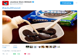 Justice Don Willett @JusticeWillett Following #adulthood ORED RETWEETSLIKES 11:29 PM-13 Feb 2017 わ33 t: 134 ·596