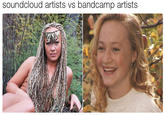 soundcloud artists vs bandcamp artists