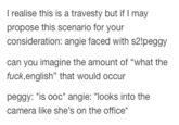 I realise this is a travesty but if I may propose this scenario for your consideration: angie faced with s2!peggy can you imagine the amount of "what the fuck,english" that would occur peggy: "is ooc* angie: "looks into the camera like she's on the office* No More Meltdowns No More Meltdowns: Positive Strategies for Managing and Preventing Out-Of-Control Behavior text font line product paper material handwriting