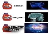 soap detergent LAUNDRY で SAUCE