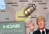 UZBEKISTAN KYRGYZSTAN TURKMENISTAN TAJIKISTAN ■ Dushanbe Caspian Sea ■ Ashgabat CHINA ■ Tehran AFGHANISTANIslamabad IRAN MDAB. 25 Point Streak KISTA Ne