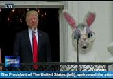 LIVE SQUAWKON THESTREET The President of The United States (left), welcomed the atten